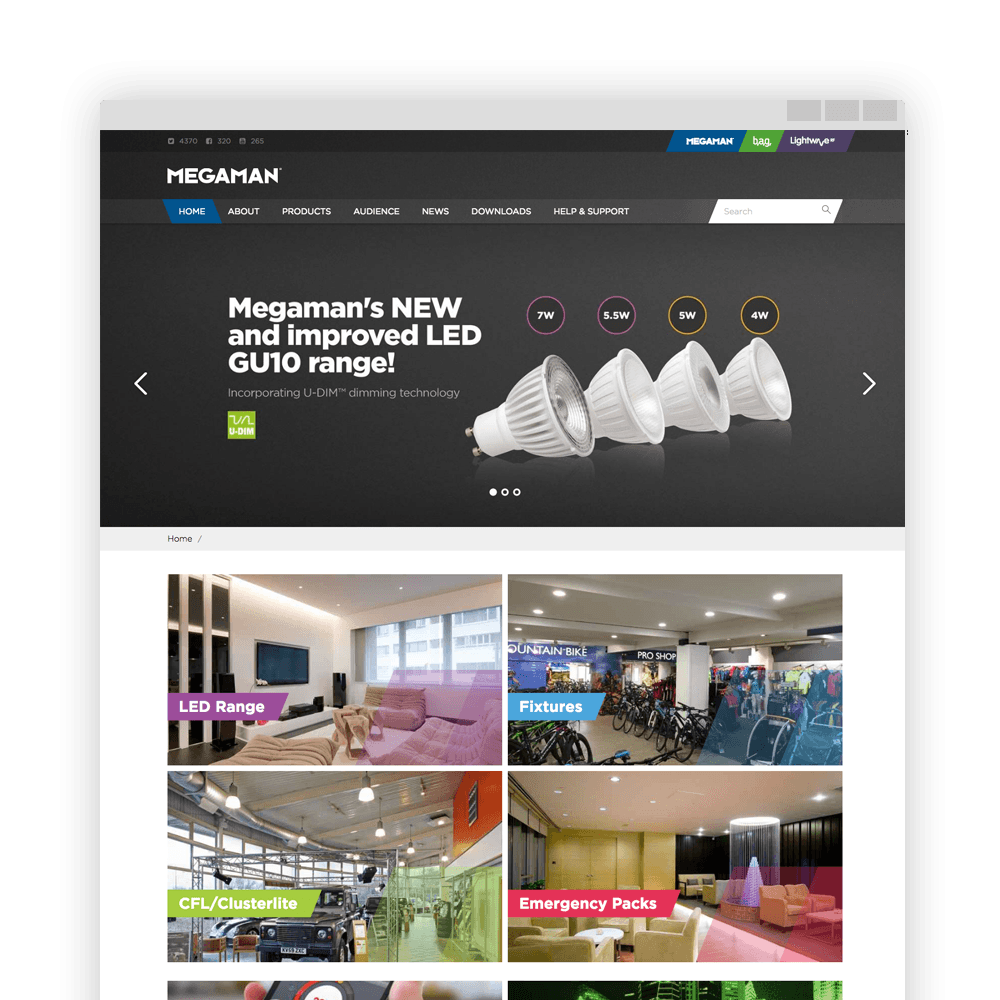 Optimised screenshot image